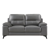 Mischa Dark Gray Sofa & Loveseat - Ornate Home