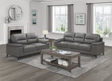 Mischa Dark Gray Sofa - Ornate Home