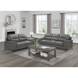 Mischa Dark Gray Sofa - Ornate Home