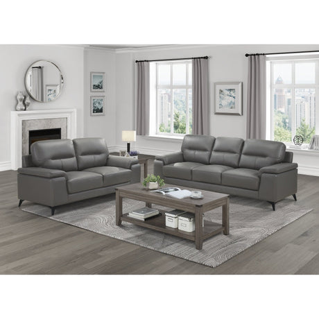 Mischa Dark Gray Sofa - Ornate Home