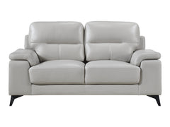 Mischa Gray Loveseat - Ornate Home