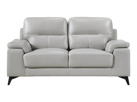 Mischa Gray Loveseat - Ornate Home