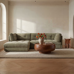 Mischa Sage Green Left Sectional - Ornate Home