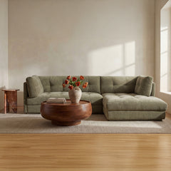 Mischa Sage Green Right Sectional - Ornate Home