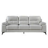 Mischa Silver Gray Sofa & Loveseat - Ornate Home
