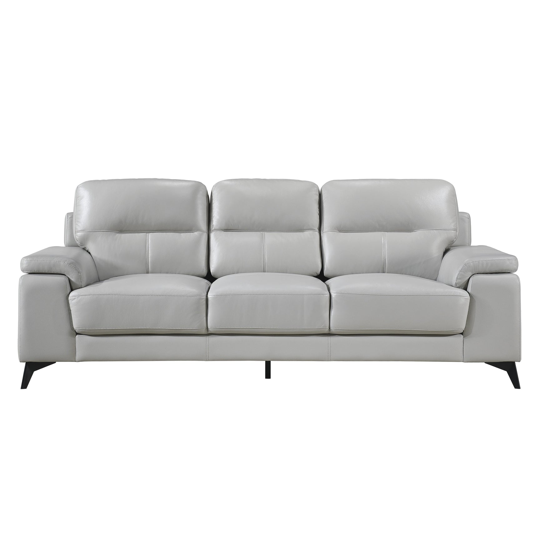 Mischa Silver Gray Sofa & Loveseat - Ornate Home