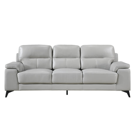 Mischa Silver Gray Sofa & Loveseat - Ornate Home