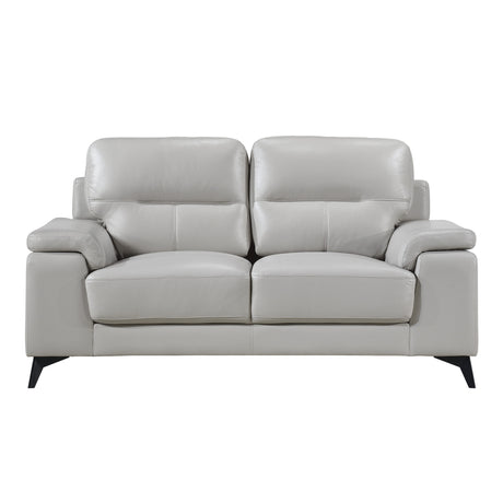 Mischa Silver Gray Sofa & Loveseat - Ornate Home