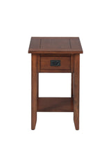 Mission Oak Chairside Table - Ornate Home