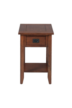 Mission Oak Chairside Table - Ornate Home