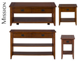 Mission Oak Chairside Table - Ornate Home