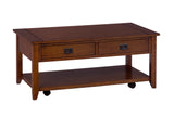 Mission Oak Cocktail Table - Ornate Home