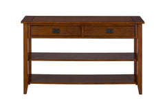 Mission Oak Sofa Console - Ornate Home