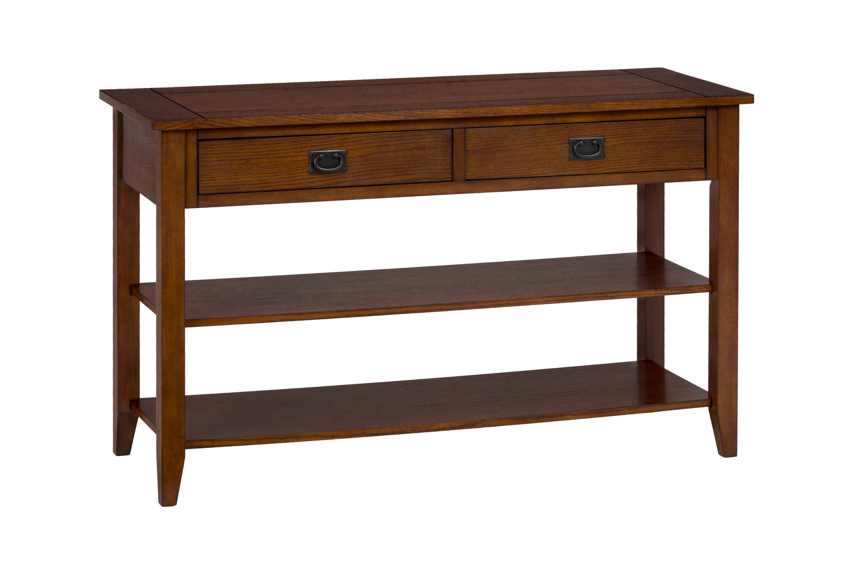 Mission Oak Sofa Console - Ornate Home