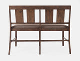 Mission Viejo Brown Counter Bench - Ornate Home