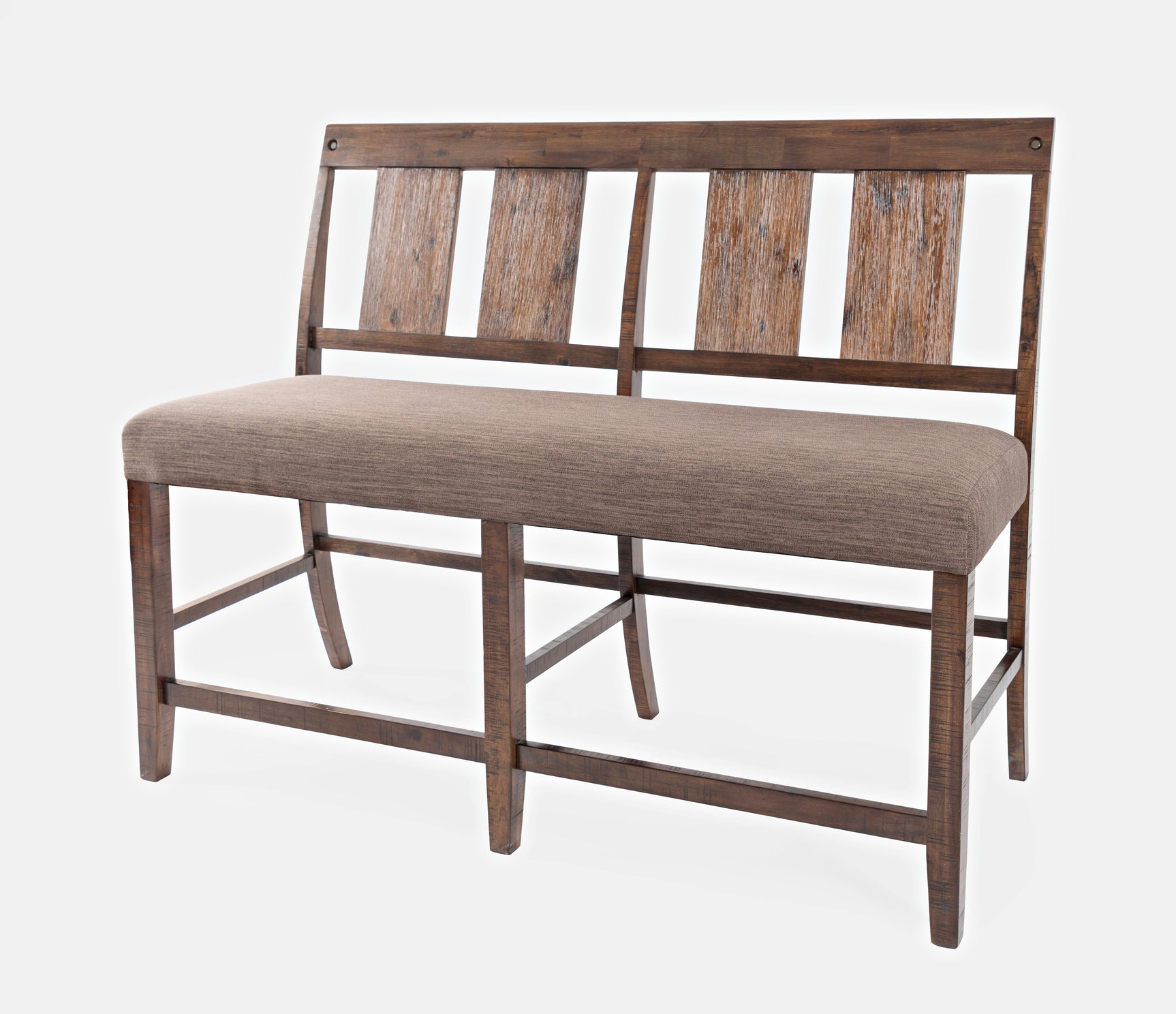 Mission Viejo Brown Counter Bench - Ornate Home