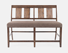 Mission Viejo Brown Counter Bench - Ornate Home