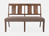 Mission Viejo Brown Dining Bench - Ornate Home