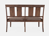 Mission Viejo Brown Dining Bench - Ornate Home