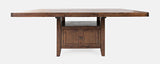 Mission Viejo Brown High/Low Ext Dining Table - Ornate Home