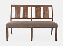 Mission Viejo Brown High/Low Ext Dining Table w/ 4 Chairs, Bench - Ornate Home