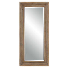 Missoula Woodtone Large Natural Wood Mirror - Ornate Home