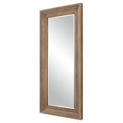Missoula Woodtone Large Natural Wood Mirror - Ornate Home