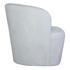 Mist Blue Barrel Swivel Chair - Ornate Home