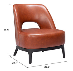Mistley Brown Accent Chair - Ornate Home
