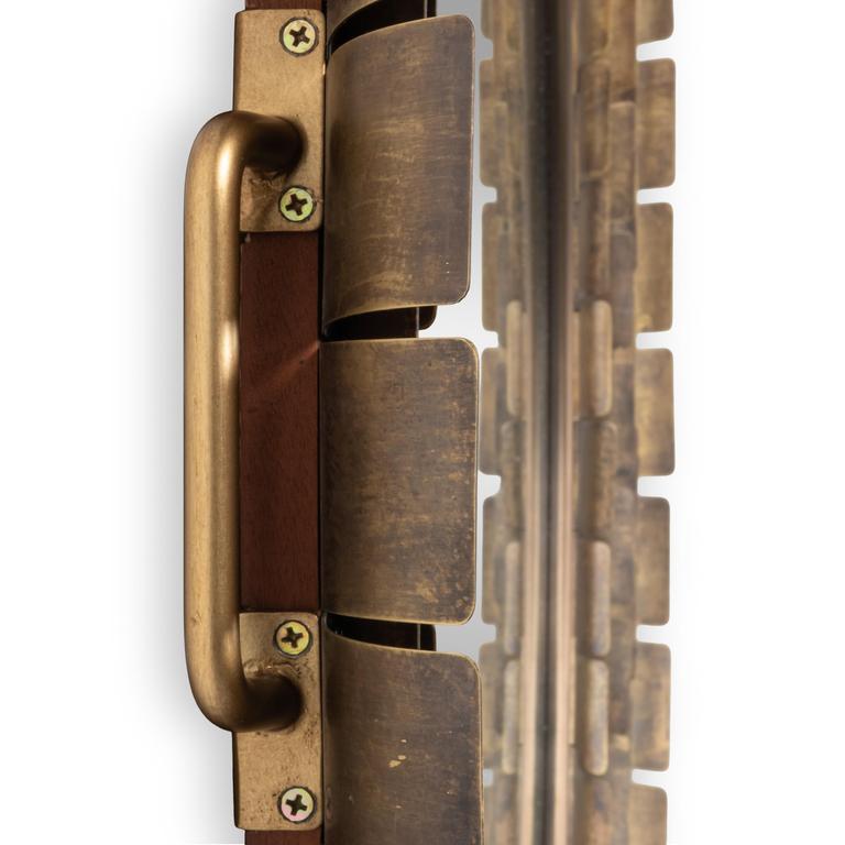 Mistral Brown Wall Mirror - Ornate Home