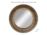Mistral Brown Wall Mirror - Ornate Home