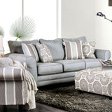 Misty Blue Gray Sofa & Loveseat - Ornate Home