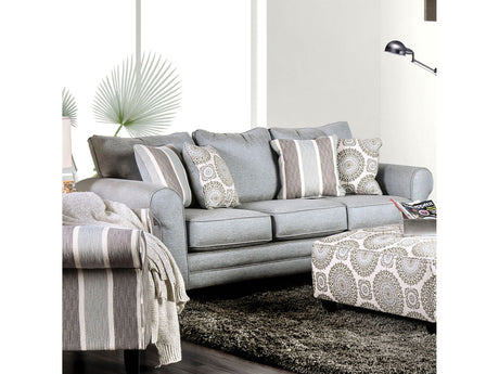 Misty Blue Gray Sofa - Ornate Home