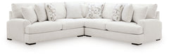 Misty-Lakes Chalk 3-Piece Sectional - Ornate Home