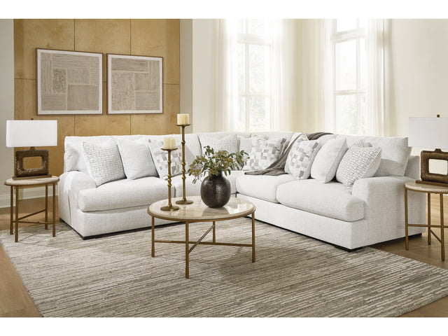 Misty-Lakes Chalk 3-Piece Sectional - Ornate Home