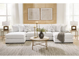 Misty-Lakes Chalk 4-Piece Double Chaise Sectional (Online Special Price) - Ornate Home