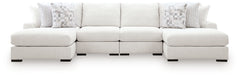 Misty-Lakes Chalk 4-Piece Double Chaise Sectional - Ornate Home