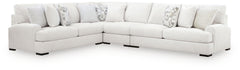 Misty-Lakes Chalk 4-Piece Sectional - Ornate Home