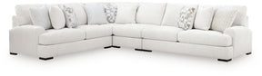 Misty-Lakes Chalk 4-Piece Sectional - Ornate Home