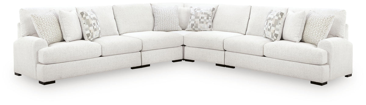Misty-Lakes Chalk 5-Piece Sectional (Online Special Price) - Ornate Home