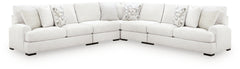 Misty-Lakes Chalk 5-Piece Sectional - Ornate Home