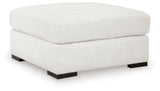 Misty-Lakes Chalk Oversized Accent Ottoman - Ornate Home