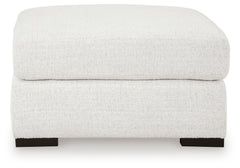 Misty-Lakes Chalk Oversized Accent Ottoman - Ornate Home