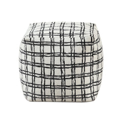 Misty Multi-color Pouf - Ornate Home