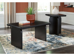 Mitchalli Black Occasional Table Set (2/CN) - Ornate Home