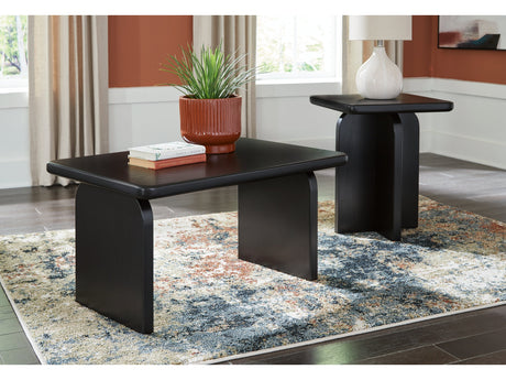 Mitchalli Black Occasional Table Set (2/CN) - Ornate Home