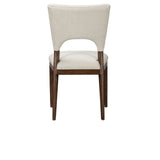 Mitchel Natural Upholstered Dining Chair (Set of 2) - Ornate Home
