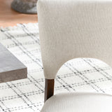 Mitchel Natural Upholstered Dining Chair (Set of 2) - Ornate Home