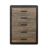 Miter Brown Chest - Ornate Home