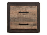 Miter Brown Nightstand - Ornate Home